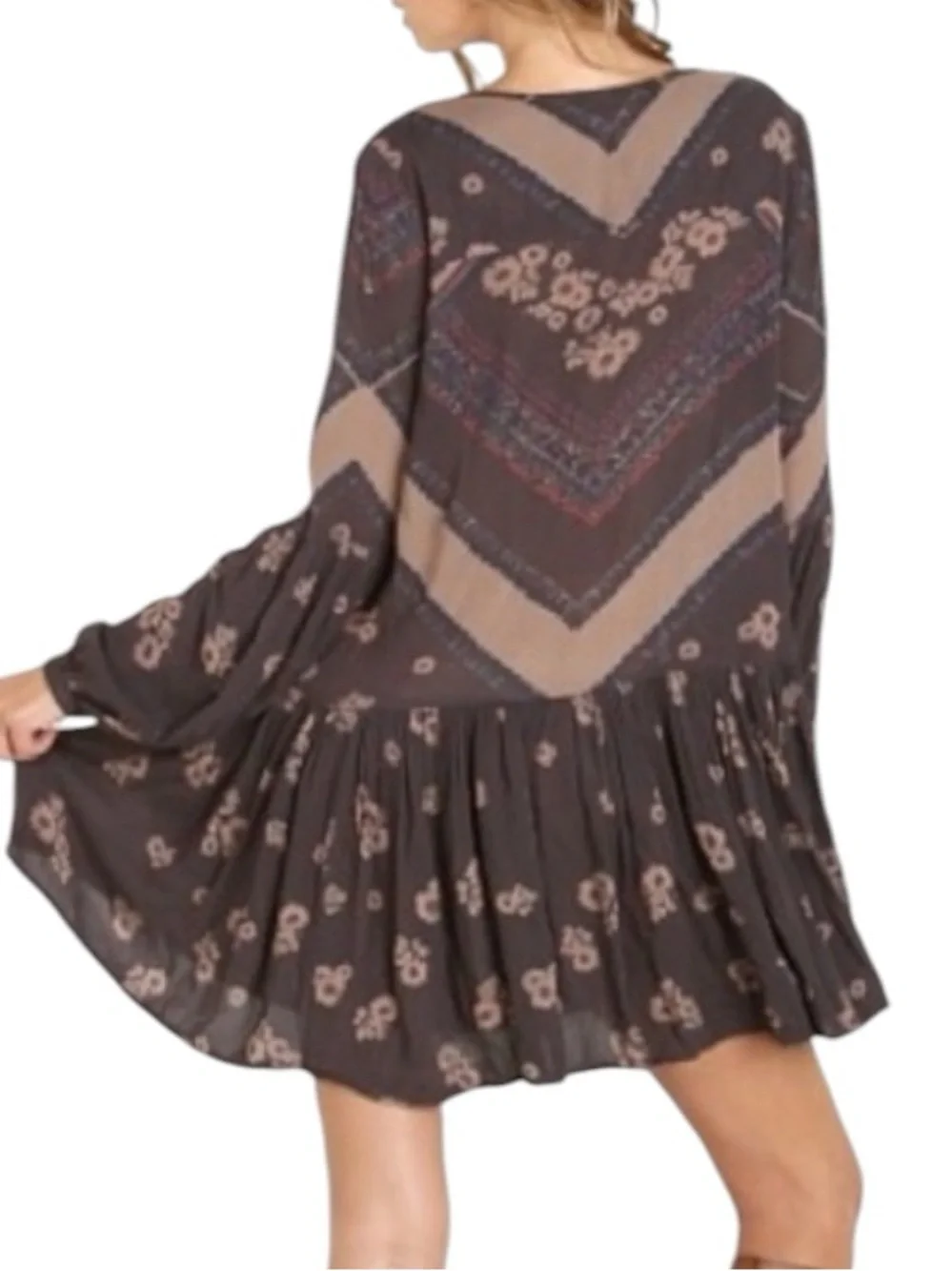 Free People From Your Heart Oversized Mini Dress